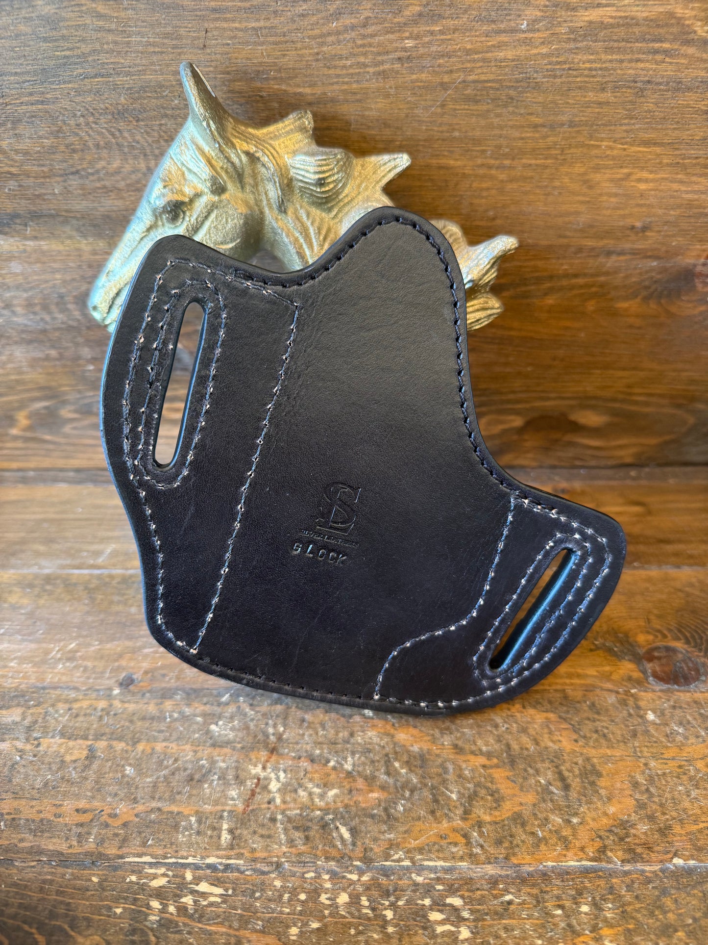 Black caiman/crocodile holster (Glock)