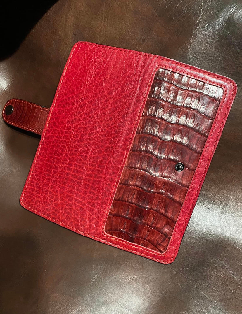 Caiman women’s wallet w/keychain