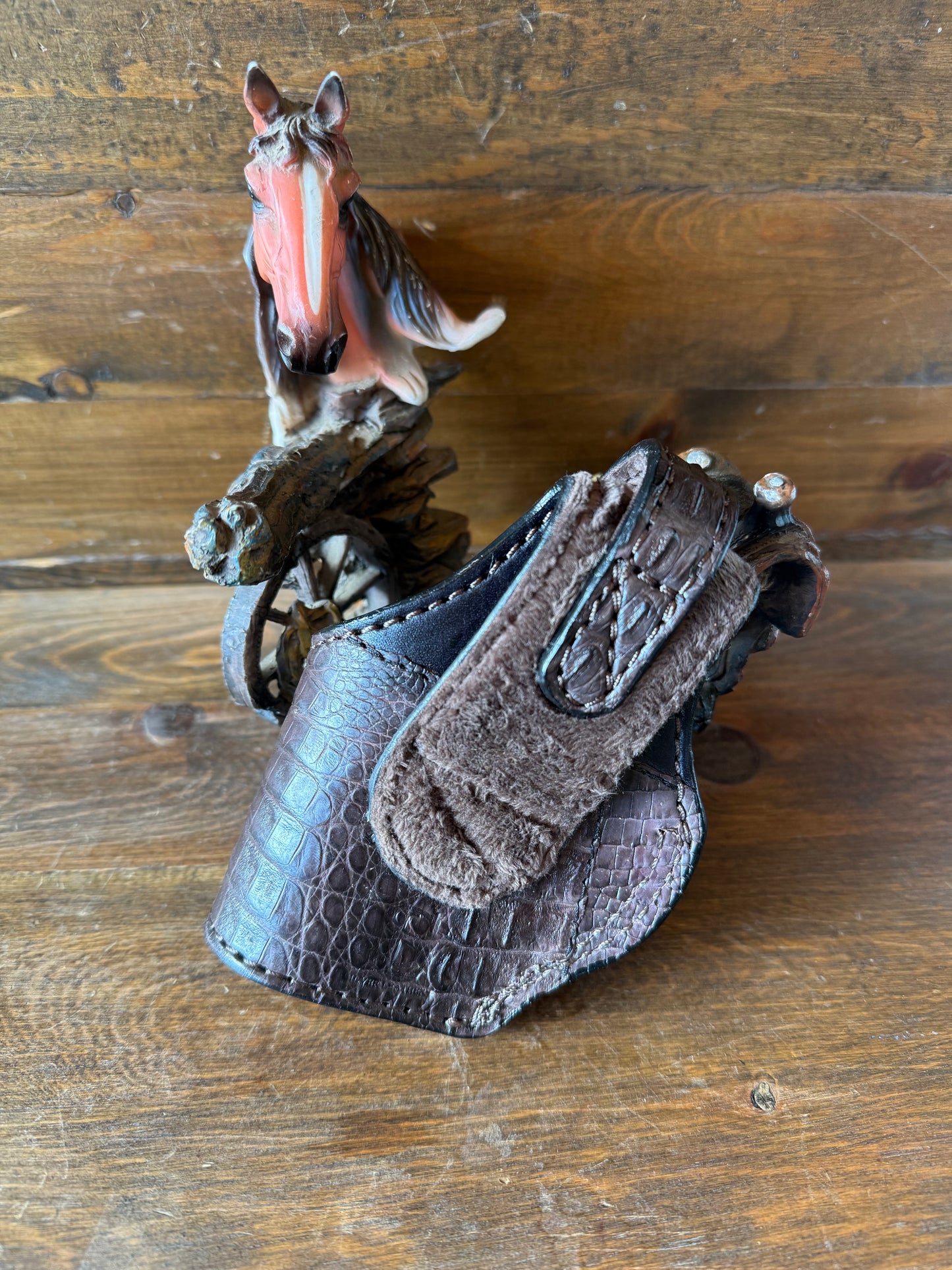 Mahogany crocodile compact holster (1911)