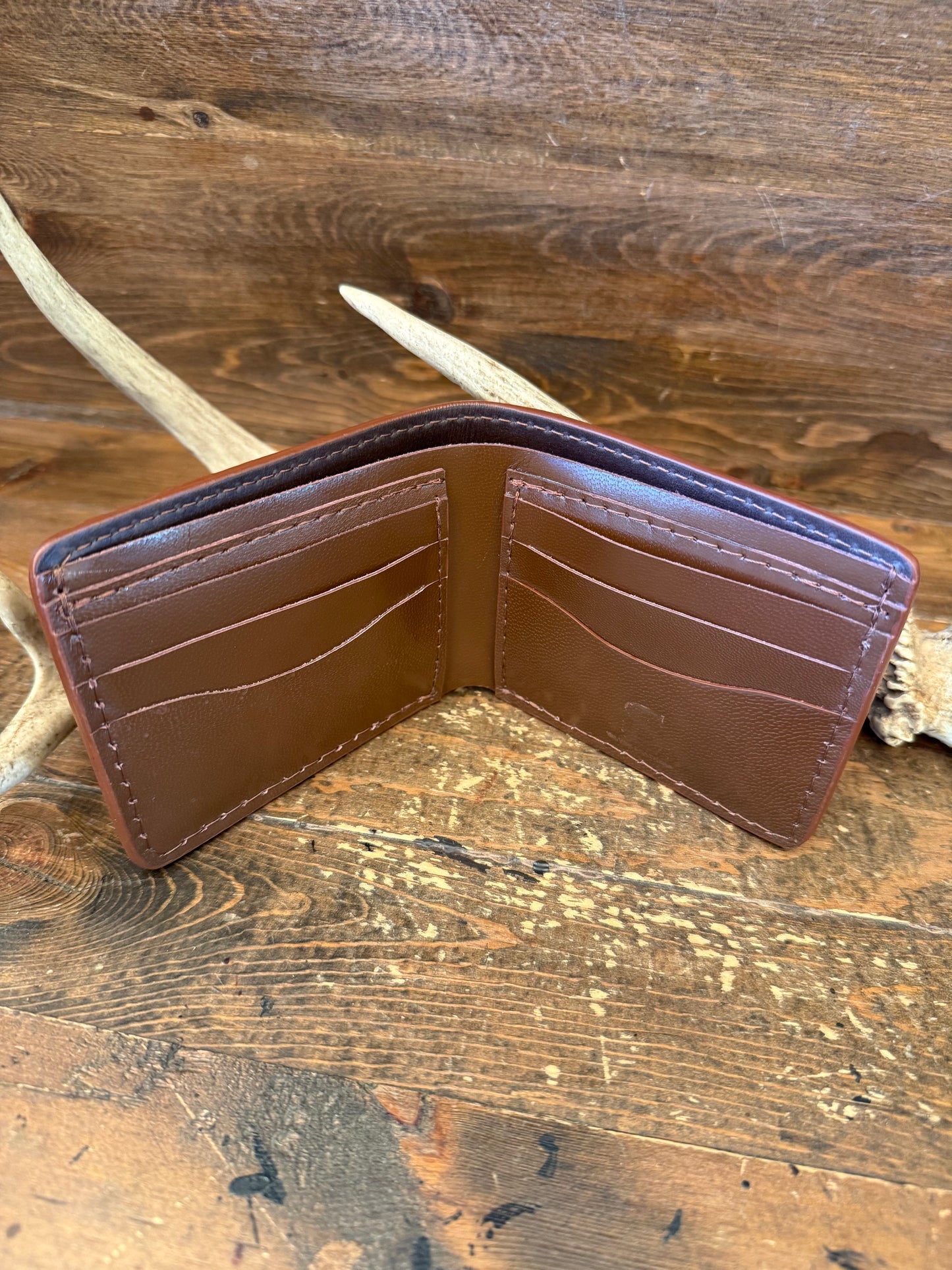 Light Conac Alligator Belly Luxury Wallet