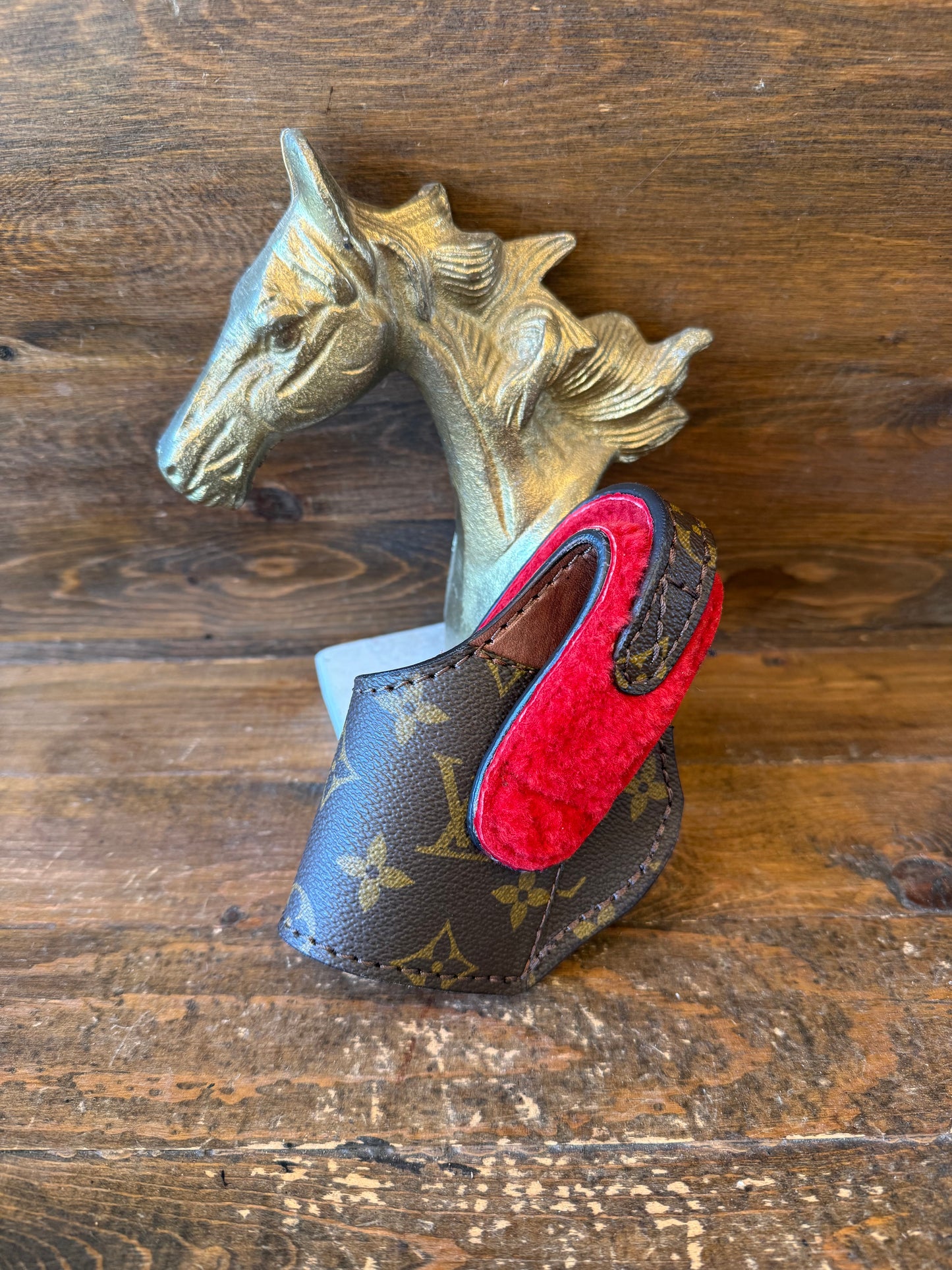 Brown/Red LV Deluxe compact holster ( 1911, High Power )