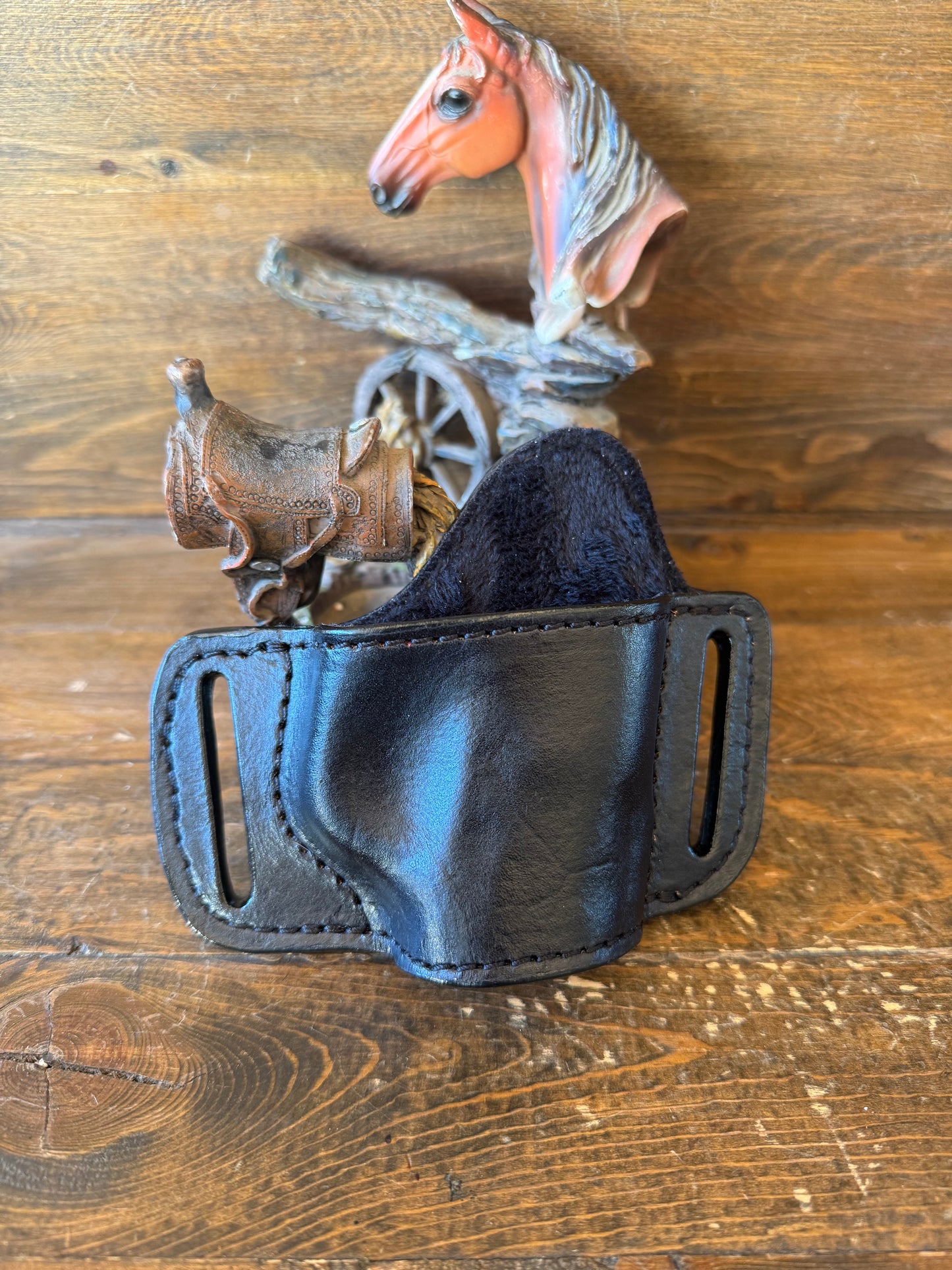 Black veg tan bikini luxury holster (1911)