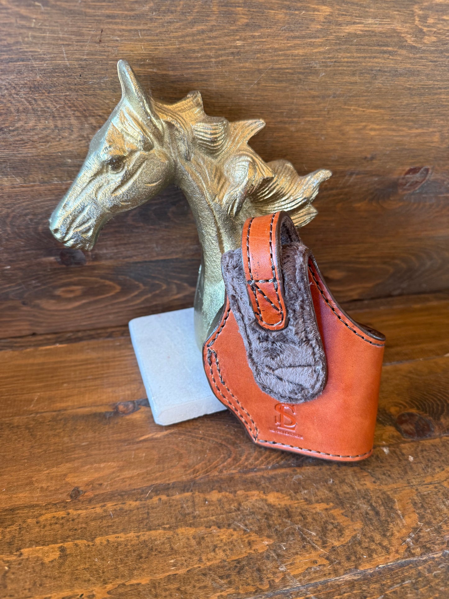 ( Left ) Tan compact holster (1911)