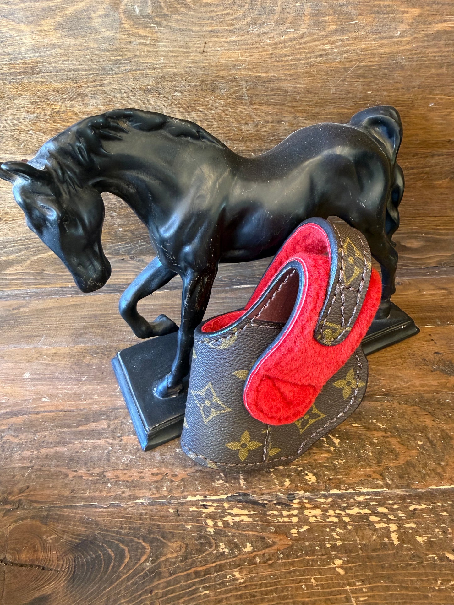Brown/Red LV Deluxe compact holster ( 1911, High Power )