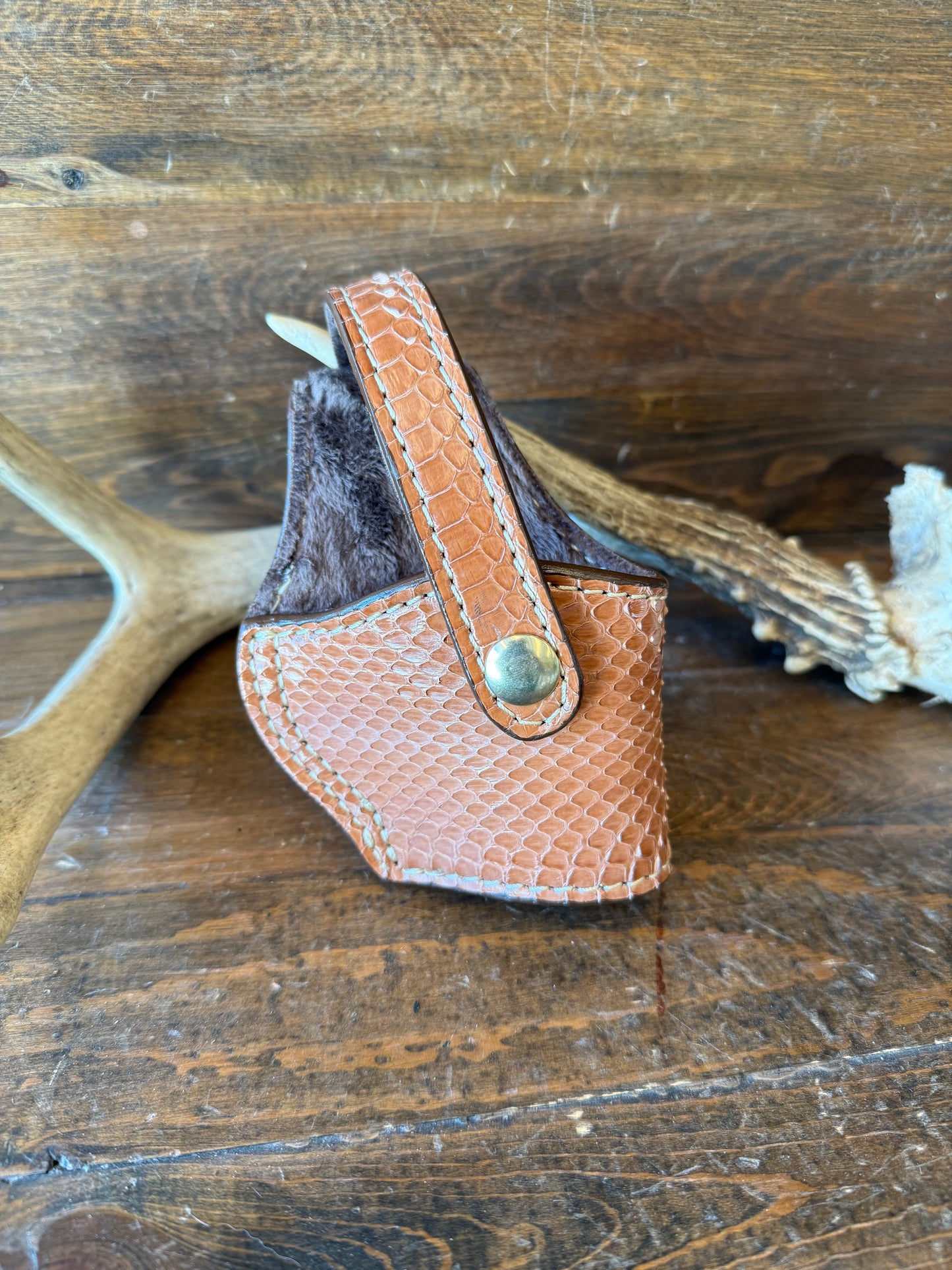 Honey snake skin compact holster (1911)