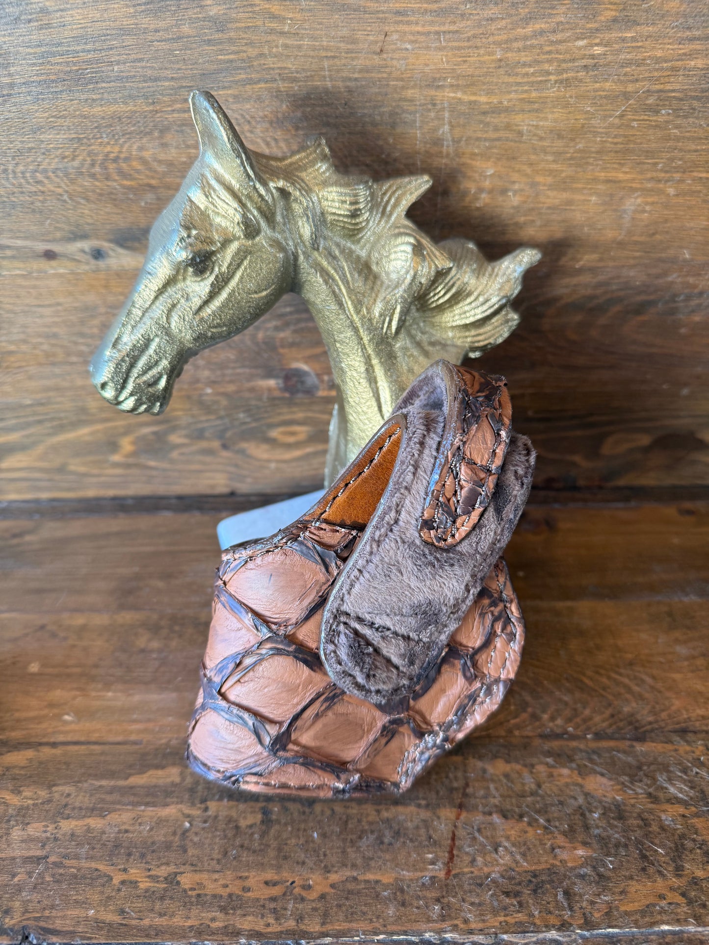 Brown Pirarucu fish compact holsters (1911)