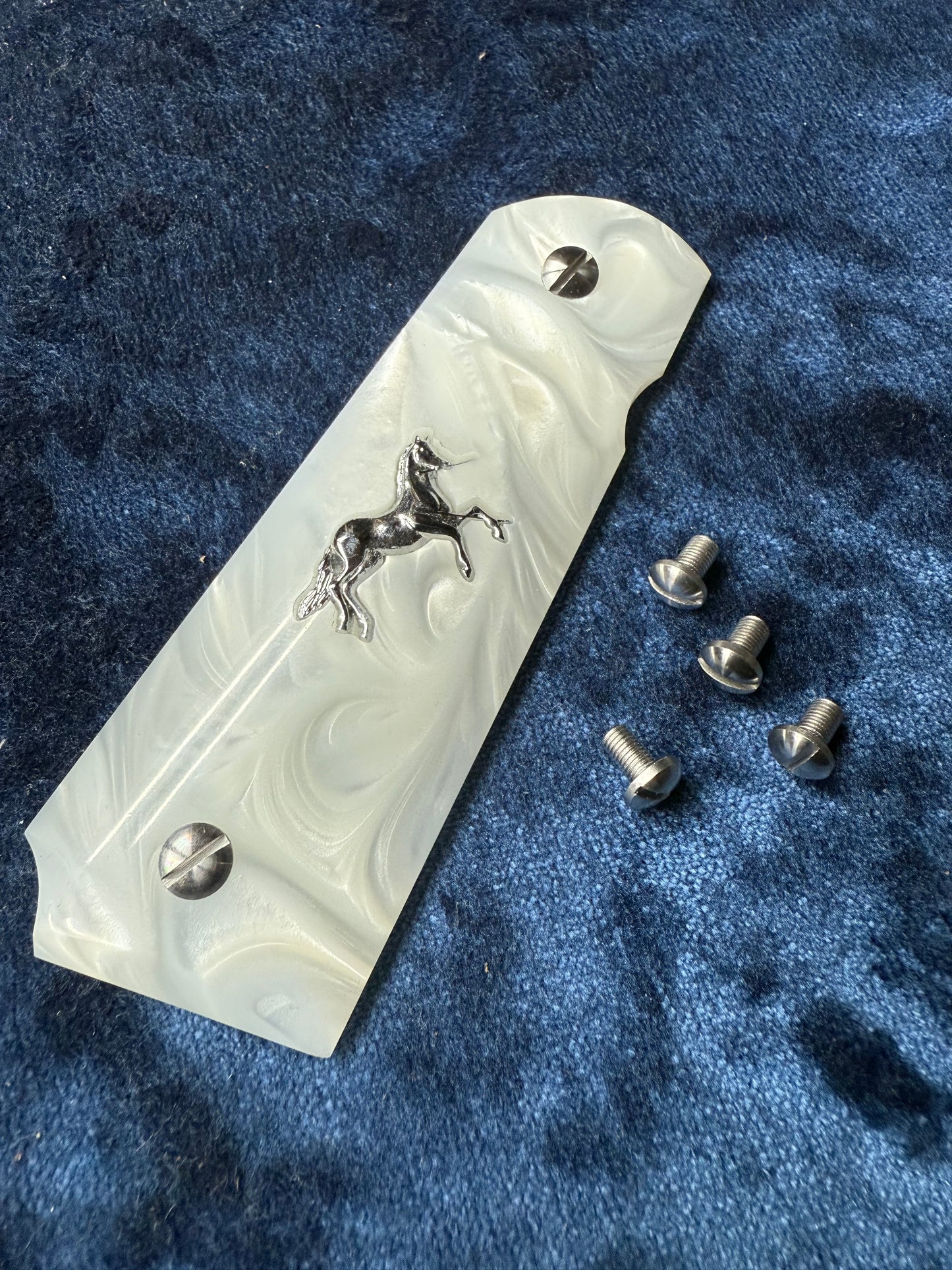 Set of 4 Stainless/Silver Screws (1911)