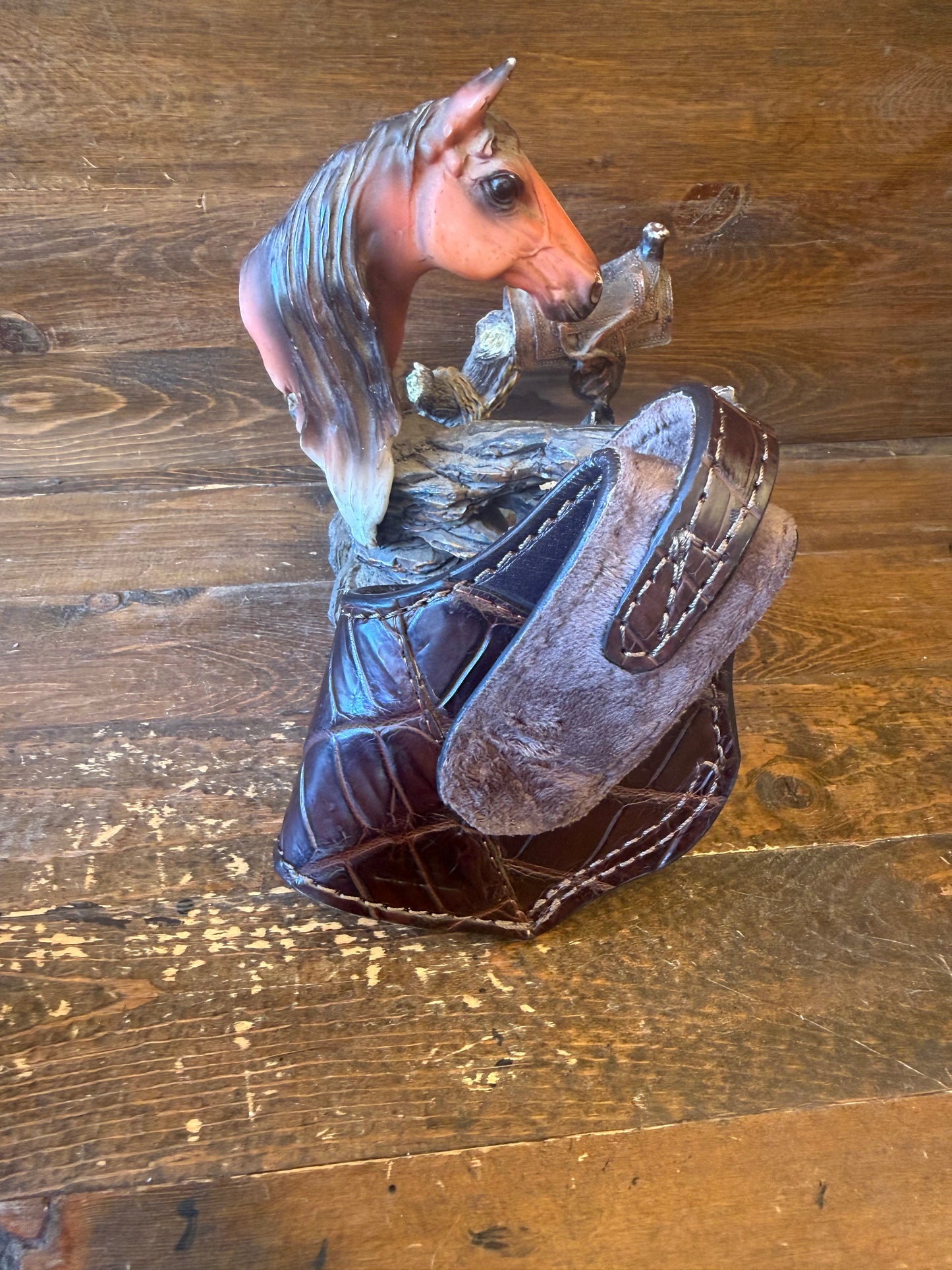 Brandy Brown alligator skin compact holster (1911)