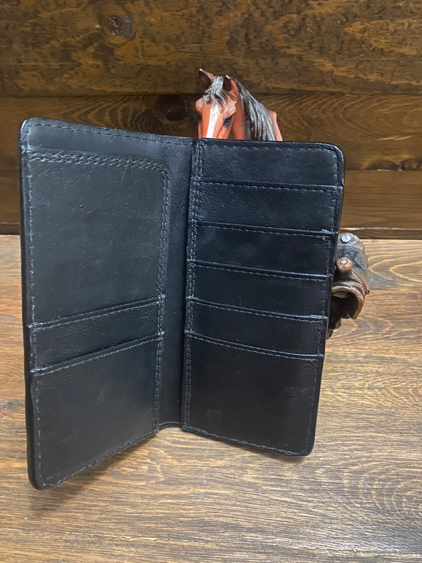 Ostrich long wallet