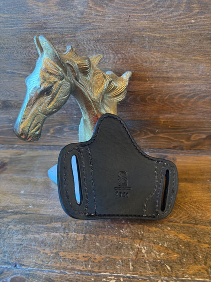 Black/Red ostrich skin bikini holsters ( 1911 )