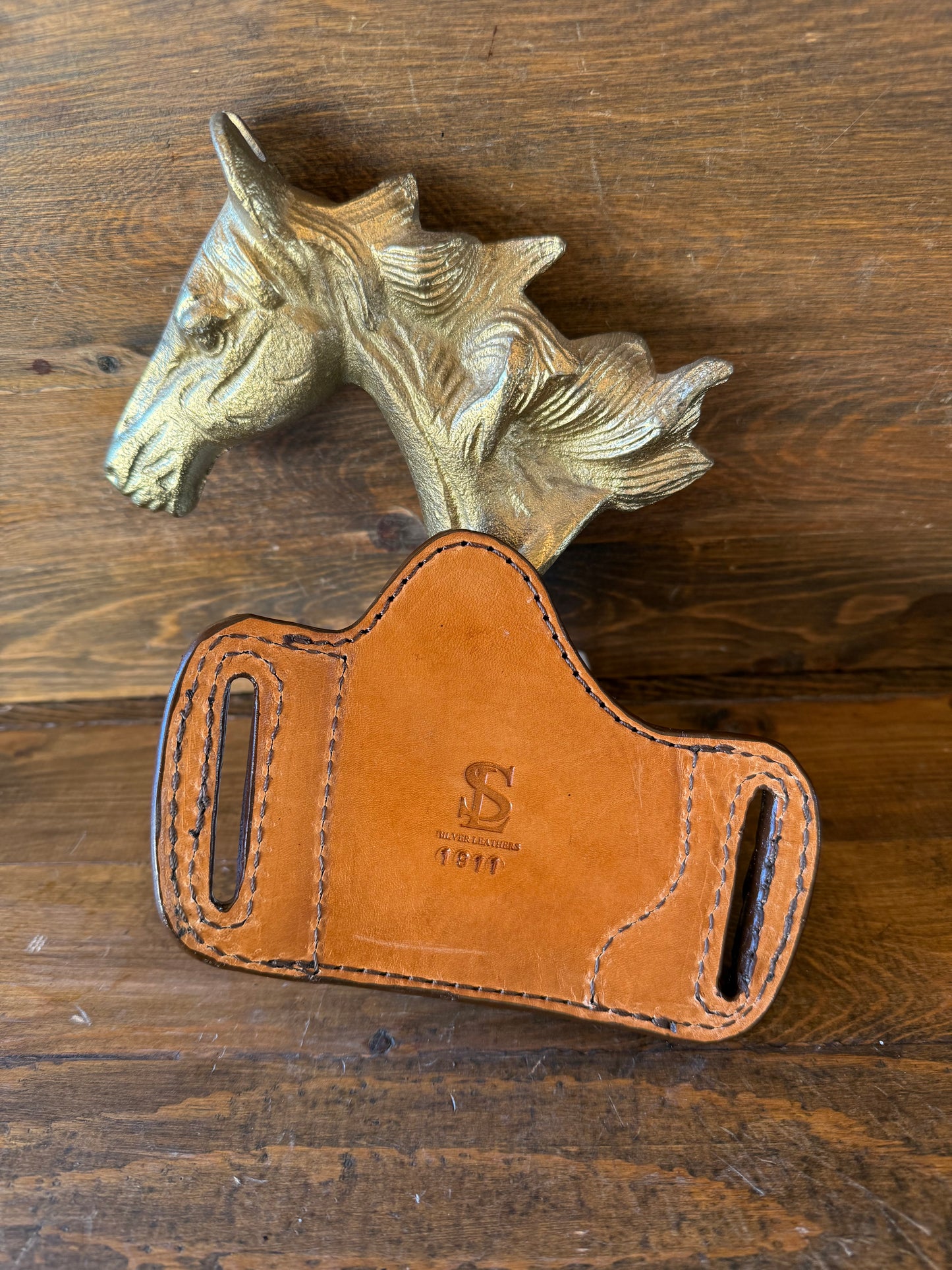 Rustic Crocodile neck bikini holster (1911)