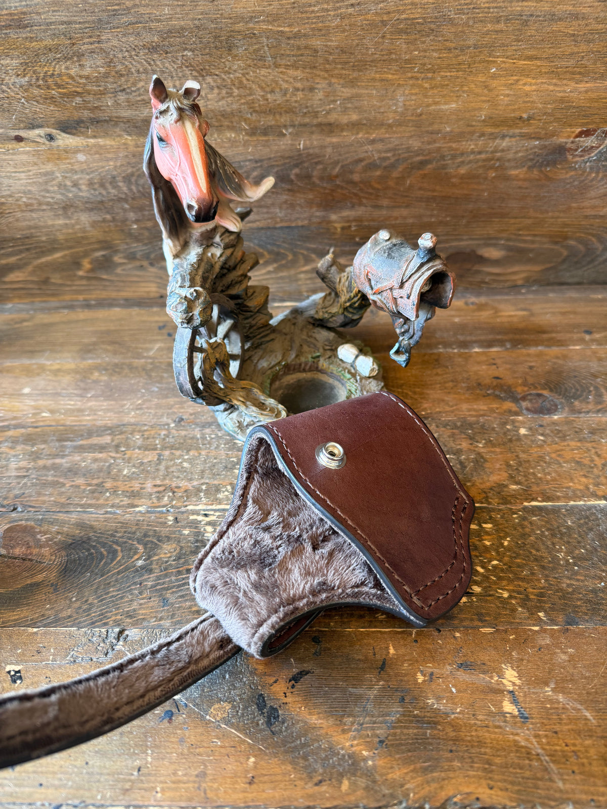 Brown veg tan compact holster ( Beretta )