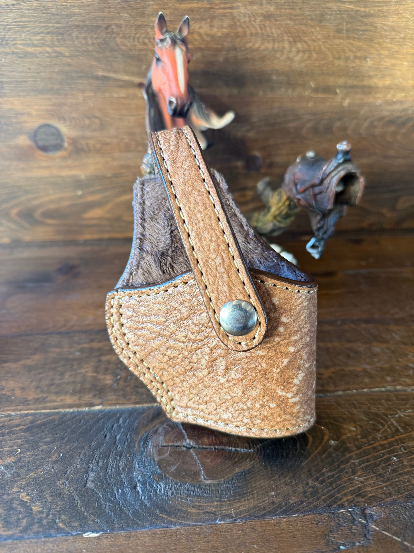 Brown shark skin compact holster (1911)