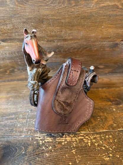 Brown veg tan compact holster ( Beretta )