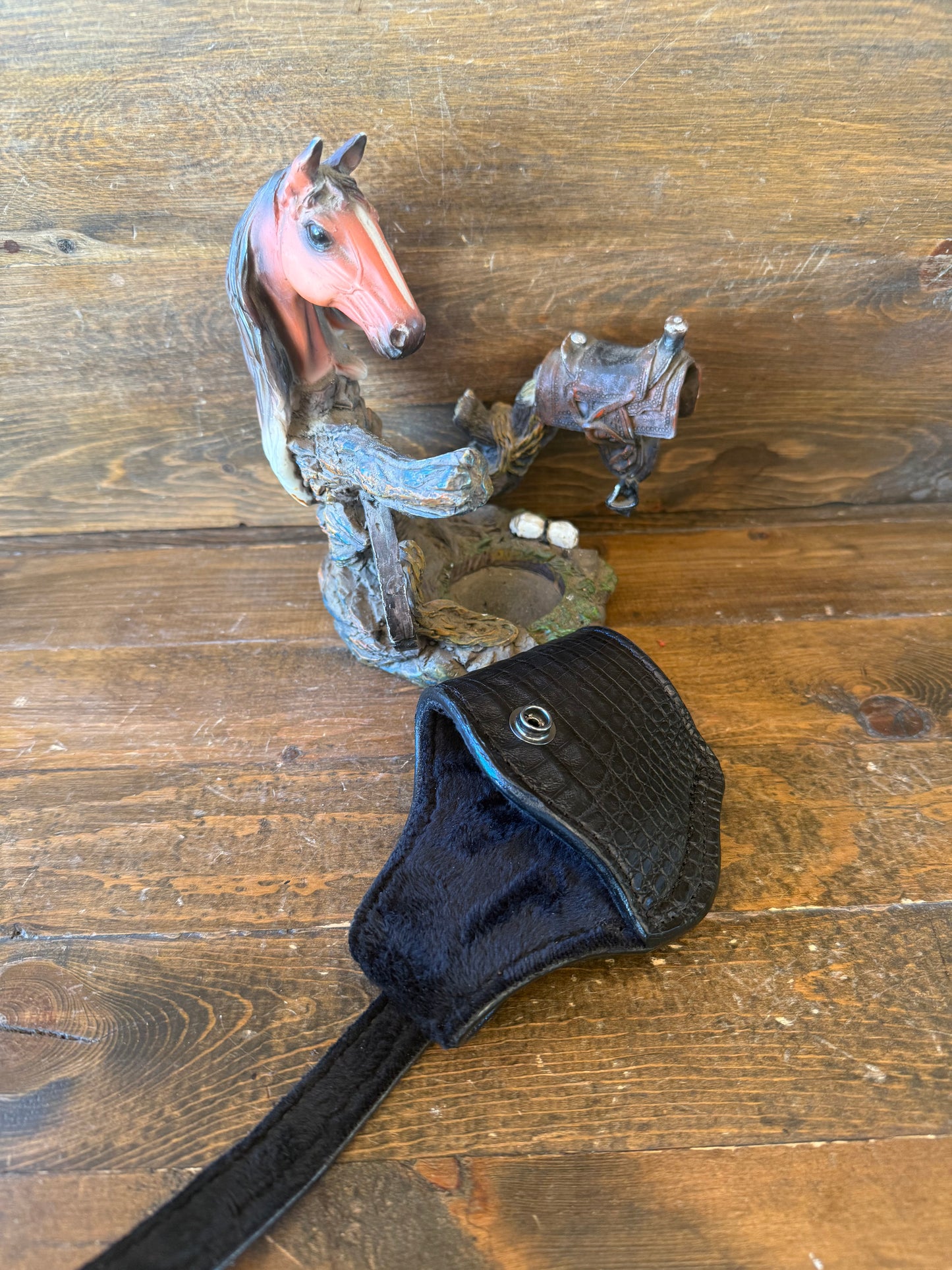 Black Crocodile belly compact holster (1911) -2