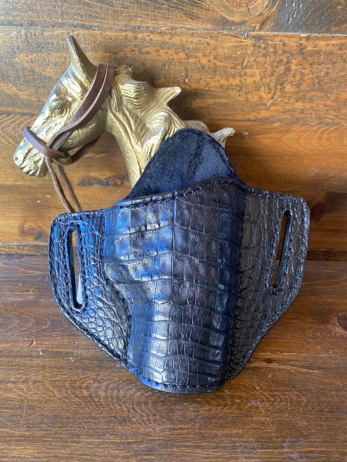 Black crocodile/caiman Holster (1911)