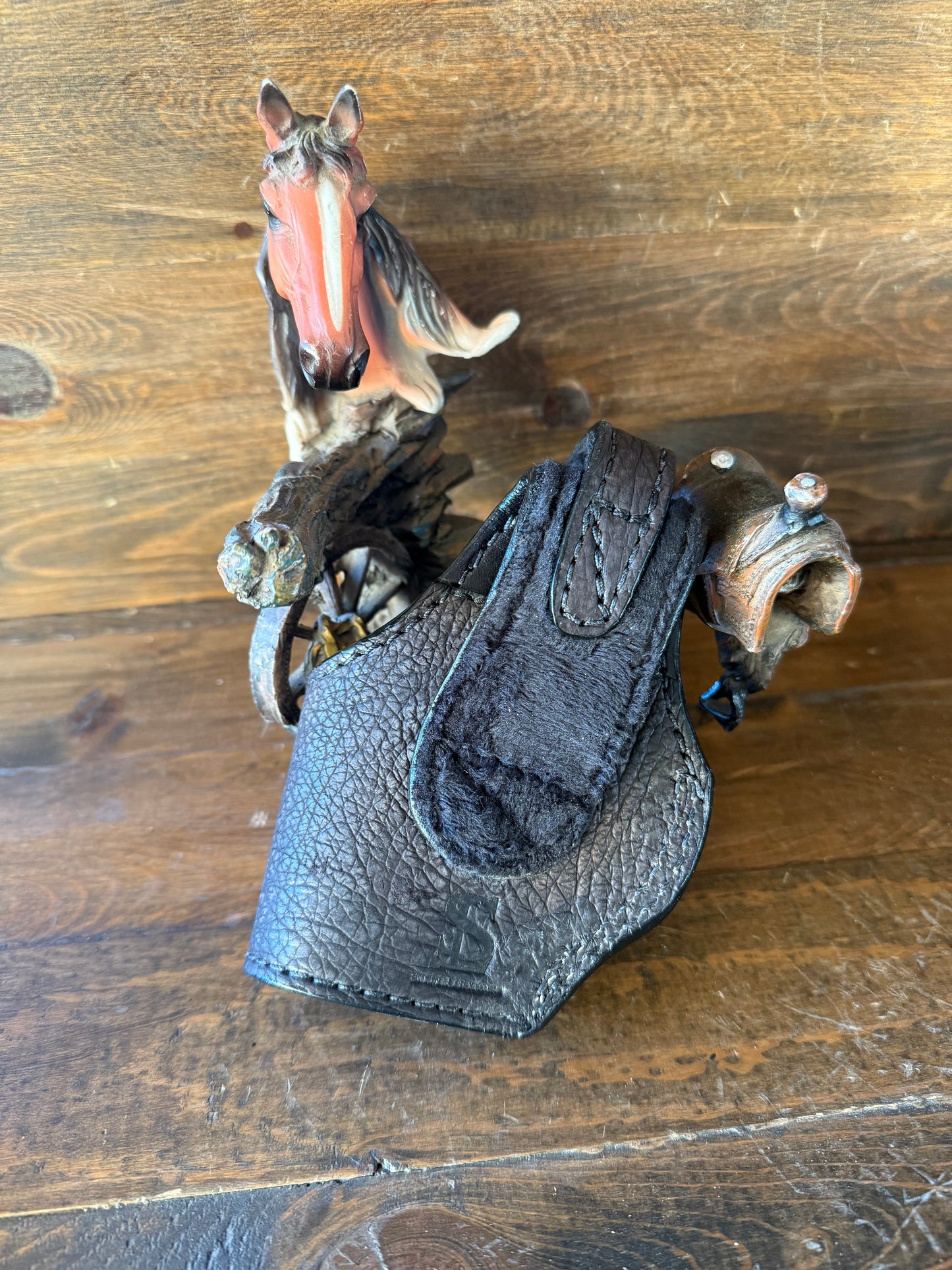 Black Shark skin compact holster (1911)