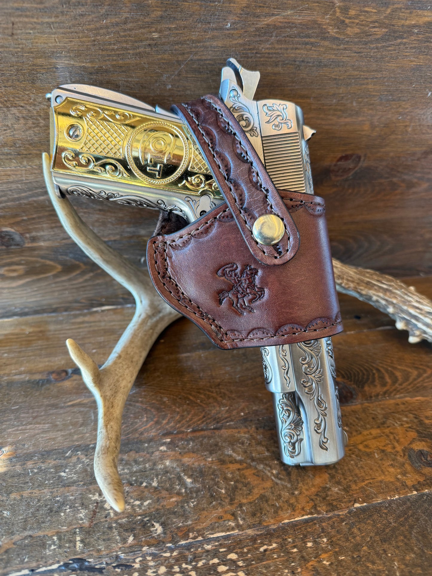 El Charro- Veg tan compact holster ( 1911 )