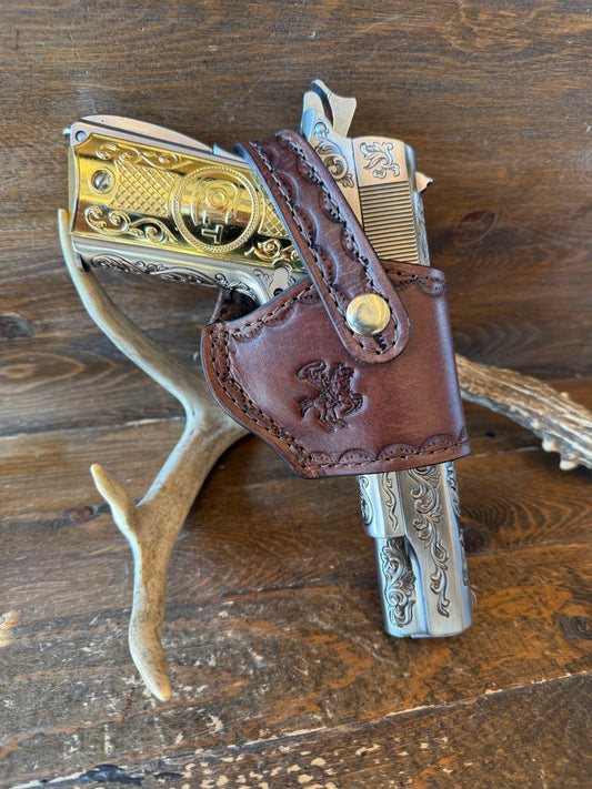 El Charro- Veg tan compact holster ( 1911 )