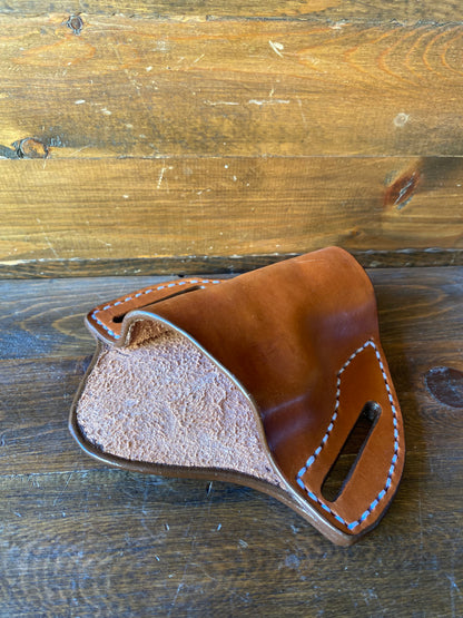 Canyon tan color, Veg-tan holster (1911)