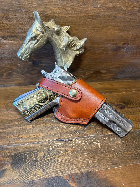Tan veg-tan compact holster (1911)