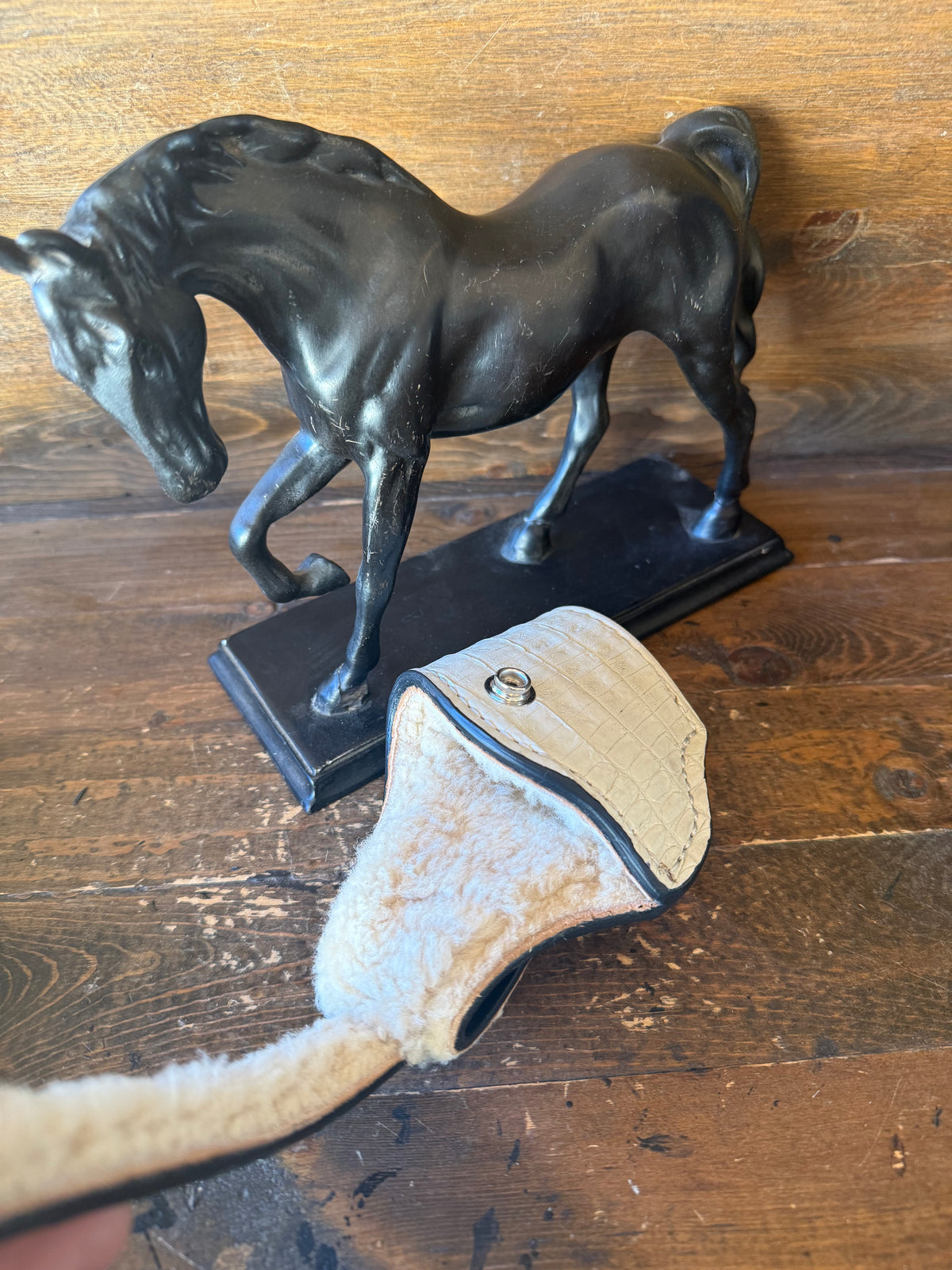 White Crocodile Skin Deluxe Holster ( 1911, High Power )