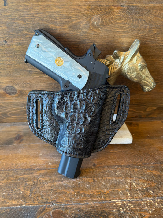 Crocodile/caiman holster for 1911 / Funda para 1911