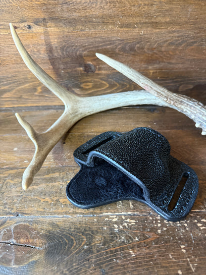 Black stingray skin bikini holster (1911)