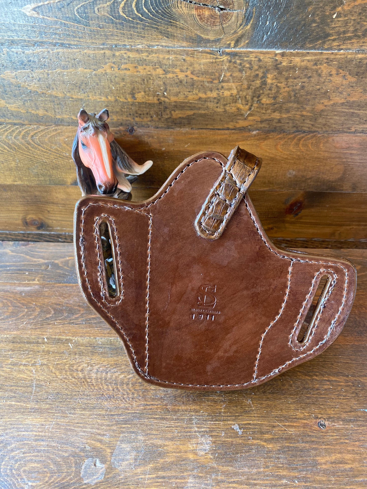 Tobacco color full crocodile holster (1911)