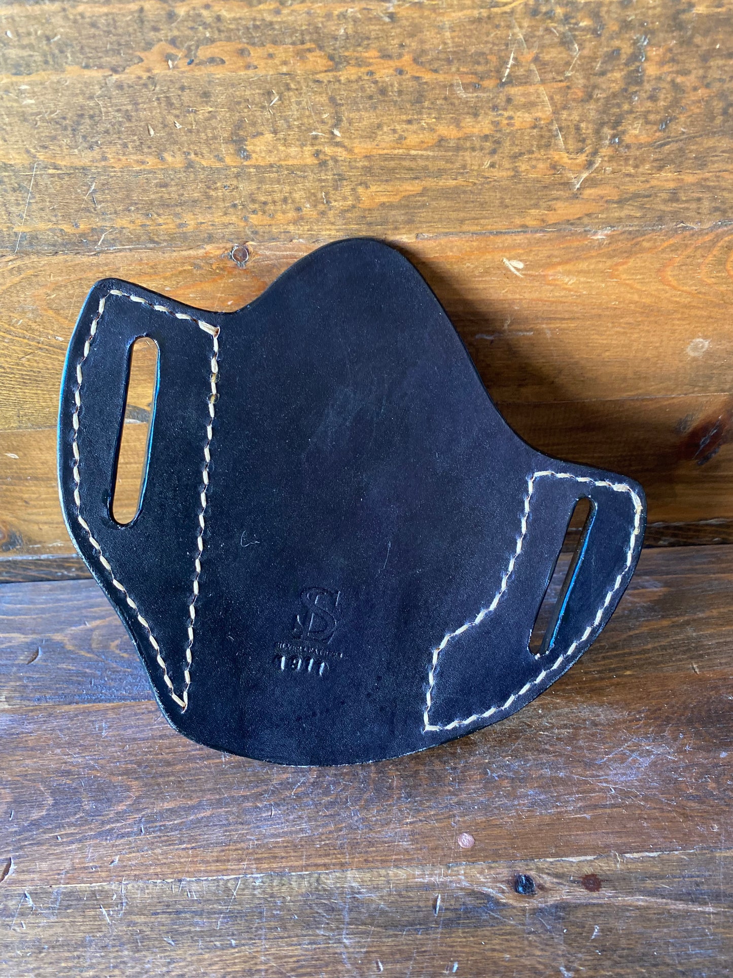 Tan color Veg-tan holster (1911)