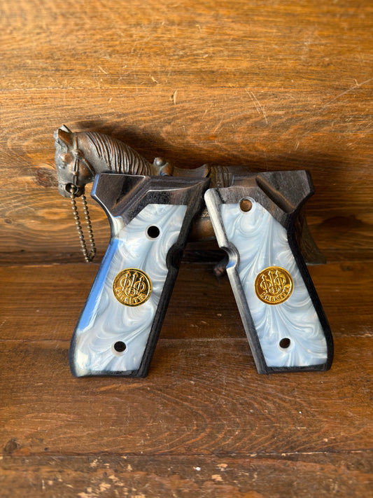 Pearl color Beretta models grips