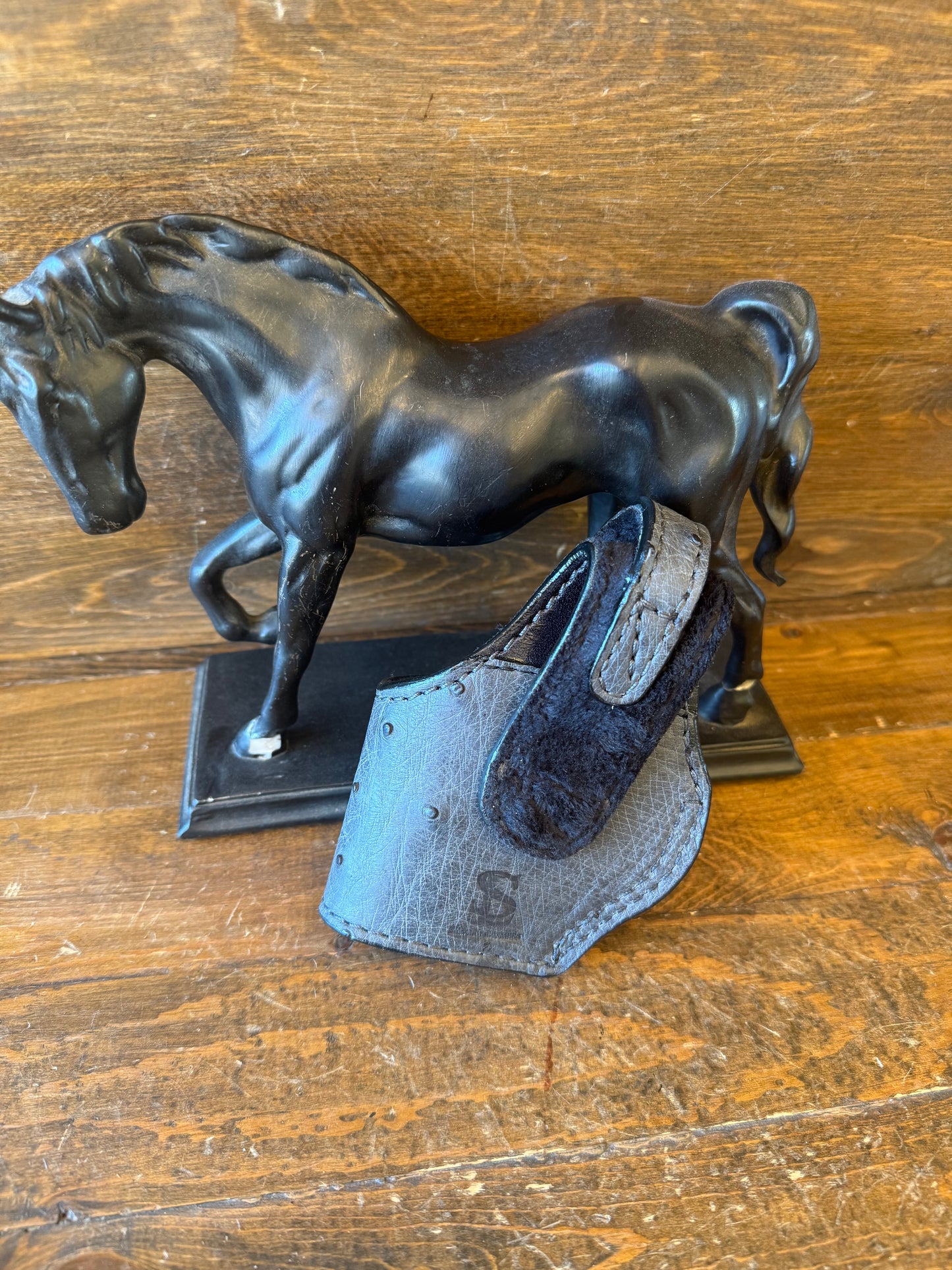 Dark Gray/Black ostrich skin compact holster ( 1911 )