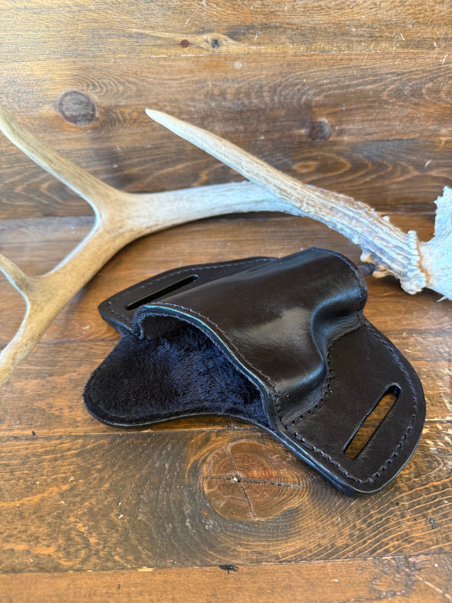 Black veg tan leather luxury holster ( Beretta )