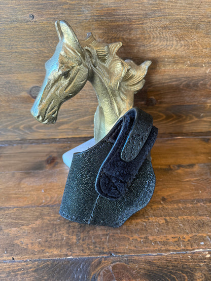 Black/gold stingray skin compact holster ( 1911 )