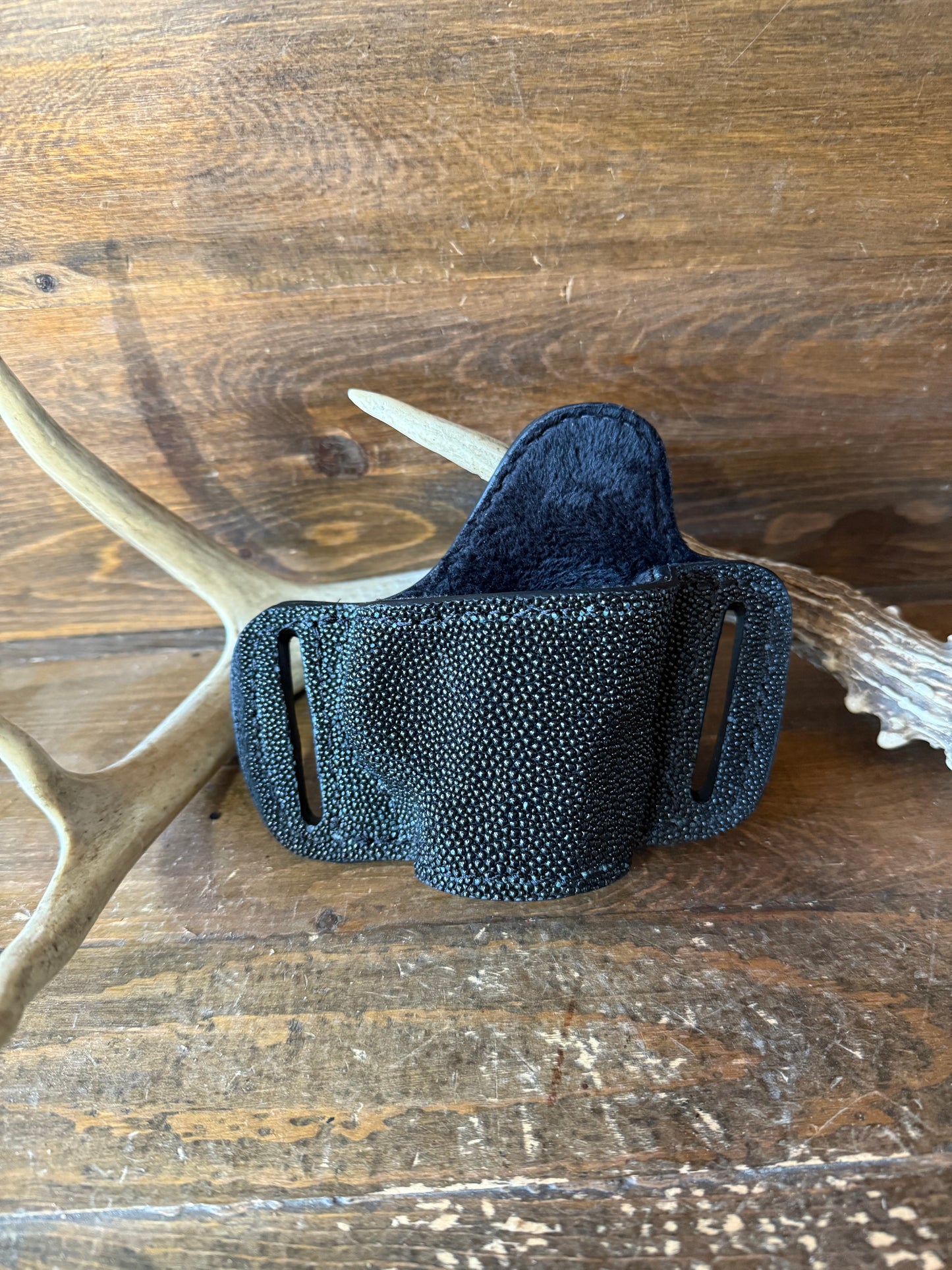 Black stingray skin bikini holster (1911)