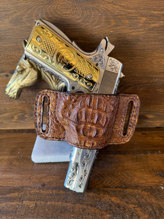 Rustic Crocodile neck bikini holster (1911)