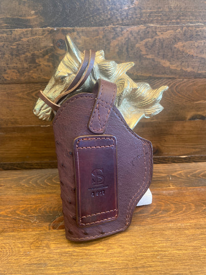 Dark ostrich holster (1911)