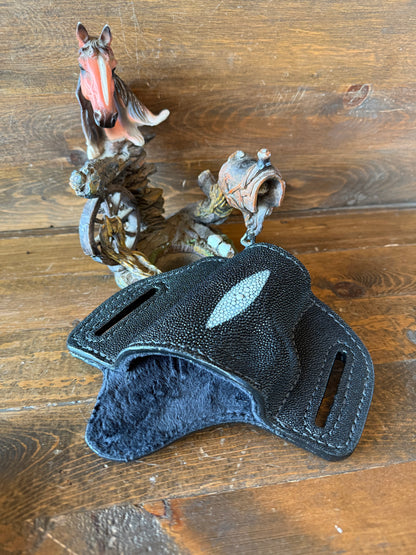 Black stingray skin luxury holster ( 1911 )