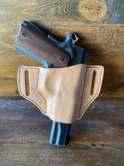 Natural Veg tan holster. (1911)