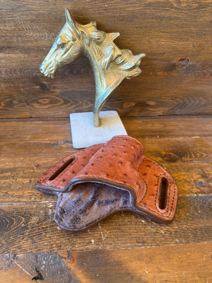 Gerbera color ostrich skin luxury holster ( 1911 )