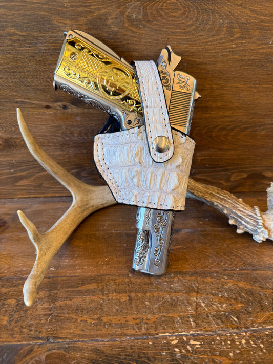 Himalayan alligator tail compact holster (1911)