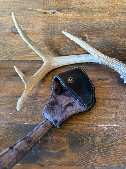 Black/brown veg tan compact holster (1911)