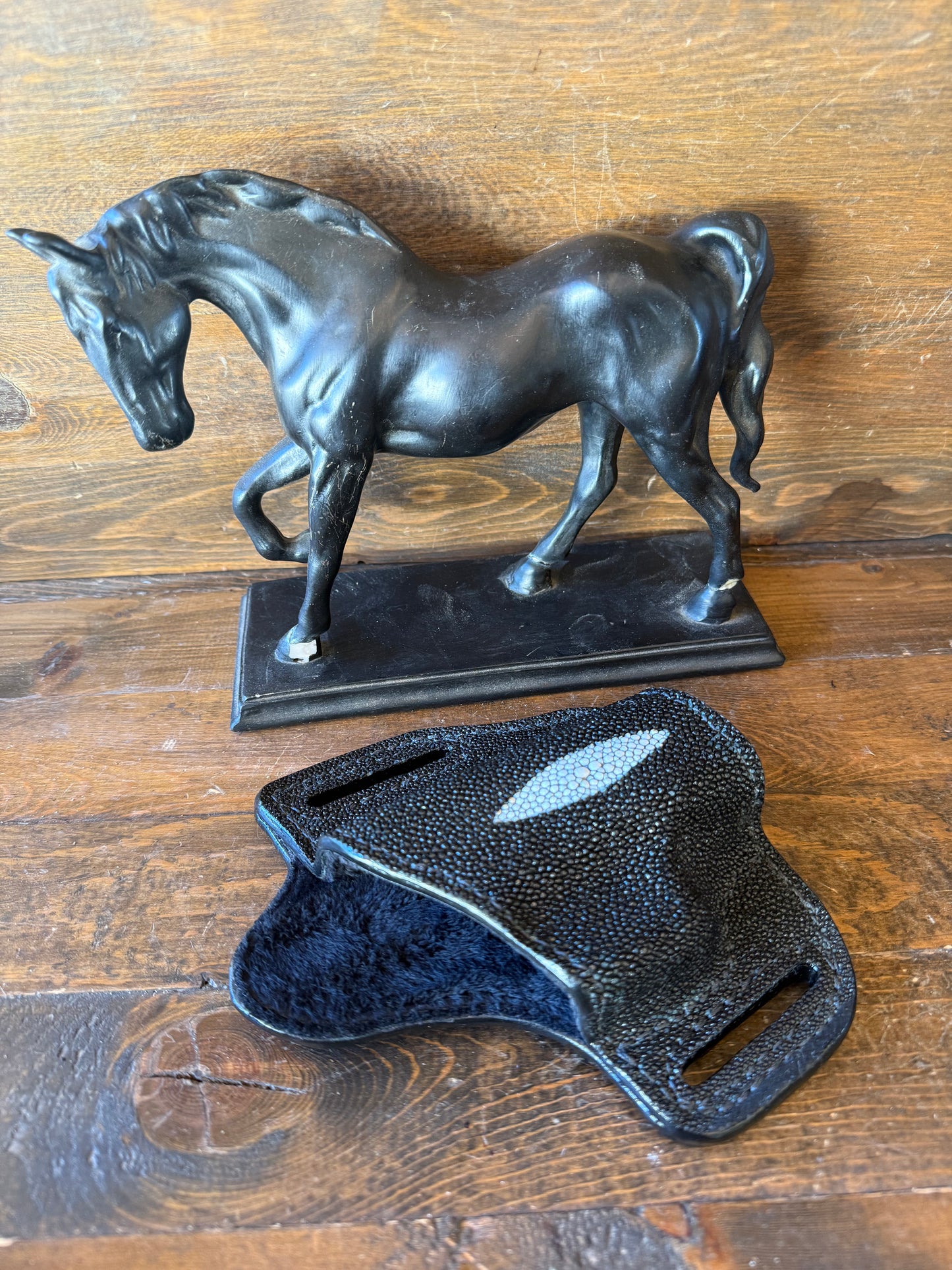 Black stingray skin full holster ( Glock )