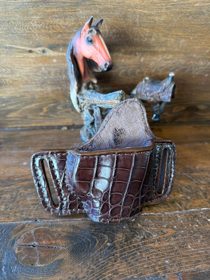 Brown Alligator belly skin bikini (1911)