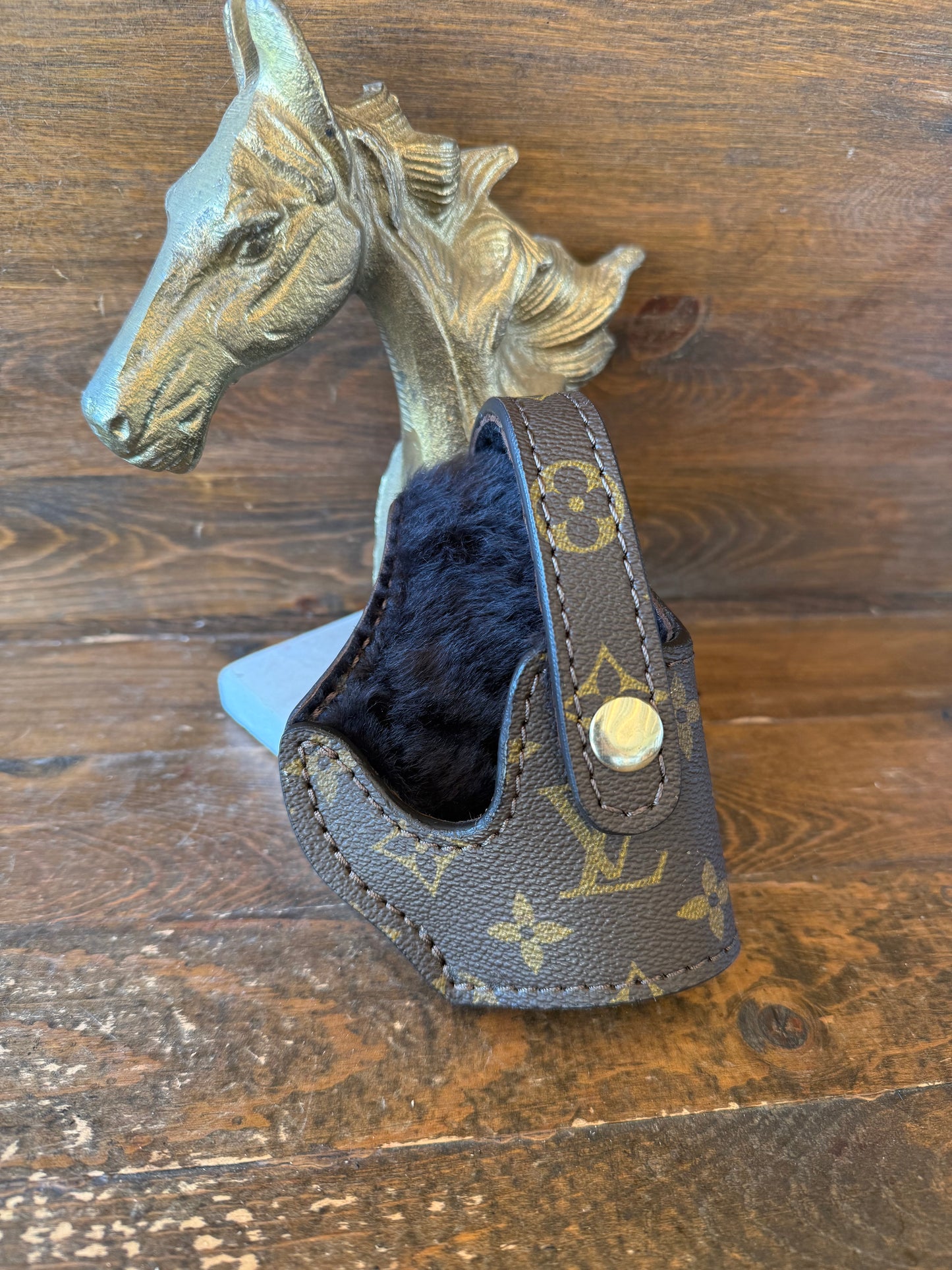Brown Open trigger LV compact holster ( 1911 )