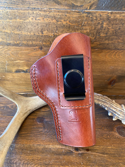 IWB Tan leather natural interior holster (1911)