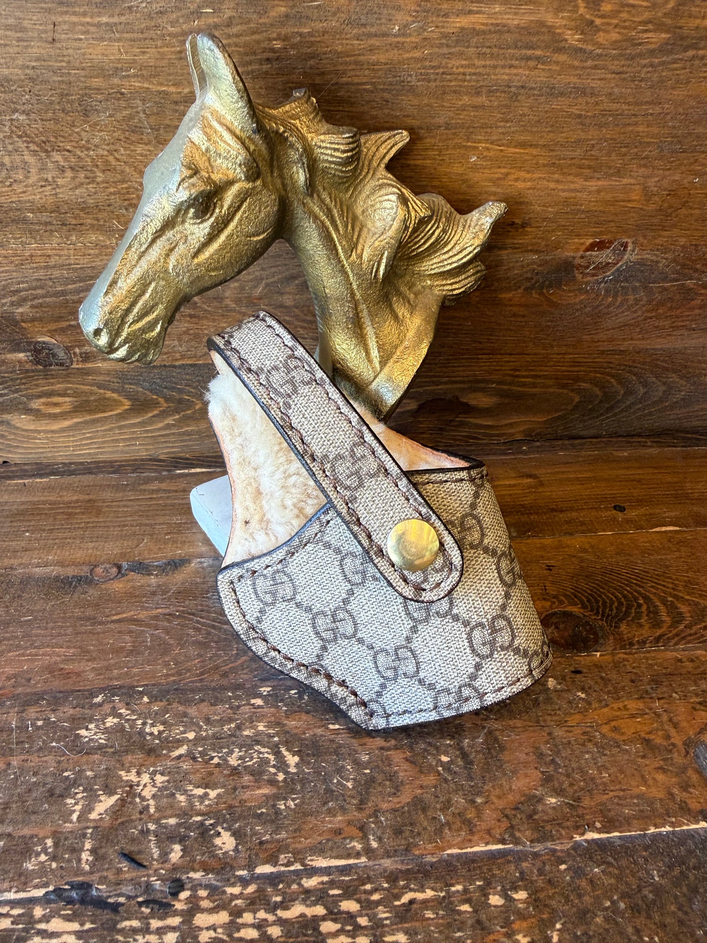 Beige/Gold Gucci compact Deluxe Holster  ( 1911, High Power )