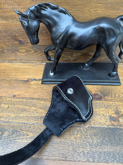 Black/white veg tan compact holster (1911)