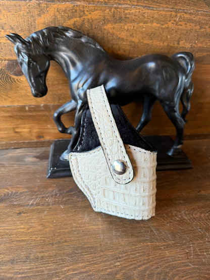 Bone crocodile compact holster (1911)