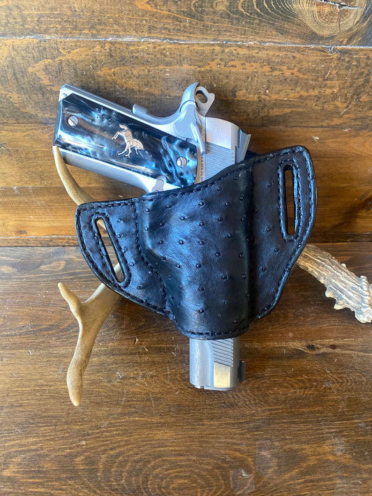 Black Ostrich Holster ( 1911 )